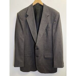 Stanley Blacker Men's 42L Blazer Coat Suit Jacket Sport Coat Brown/Grey‎